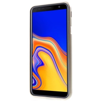 Samsung Galaxy J4+ (J400F)  Mercury auksinis kieto silikono TPU dėklas - nugarėlė / Priedai.lt