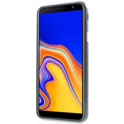 Samsung Galaxy J4+ (J400F)  Mercury pilkas kieto silikono TPU dėklas - nugarėlė / Priedai.lt
