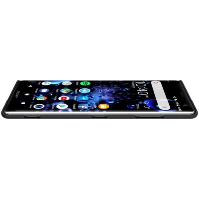 Nillkin Frosted Shield Sony Xperia XZ3 juodas plastikinis dėklas / Priedai.lt