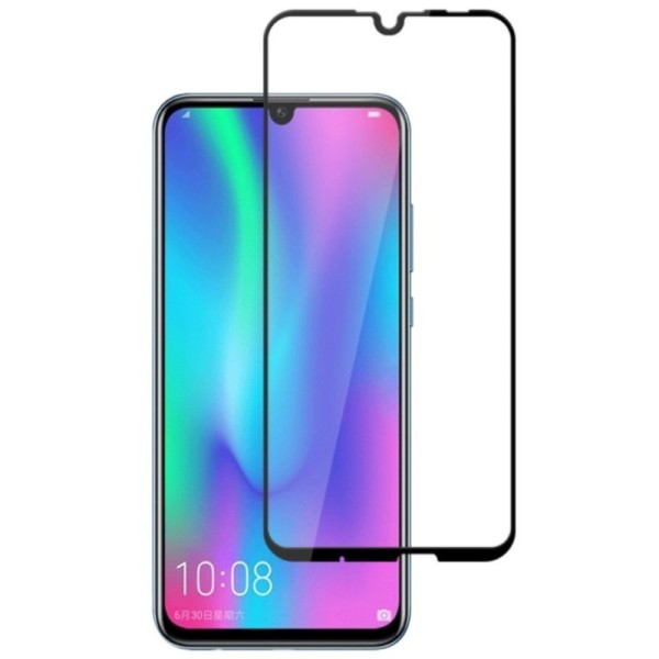 „Mocolo“ Tempered Glass pilnai dengiantis apsauginis ekrano stiklas 0.2 mm - juodas (P Smart 2019 / Honor 10 Lite)