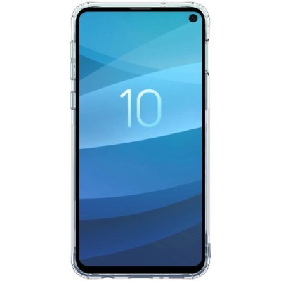 Samsung Galaxy S10e (G970) Nillkin Nature plonas skaidrus (permatomas) silikoninis TPU bespalvis dėklas / Priedai.lt