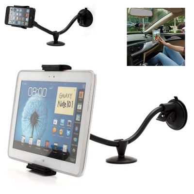 „Power Mount“ du viename automobilinis laikiklis (5" colių telefonams ir 10" colių planšetėms) / Priedai.lt