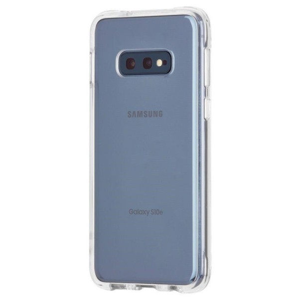 Kieto silikono (TPU) dėklas - skaidrus (Galaxy S10e)