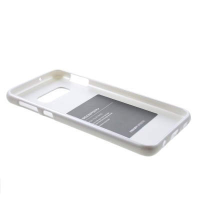Samsung Galaxy S10e (G970) Mercury sidabrinis kieto silikono tpu dėklas - nugarėlė / Priedai.lt
