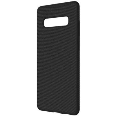 Samsung Galaxy S10+ (G975) „Lenuo“ kieto silikono TPU juodas dėklas - nugarėlė / Priedai.lt