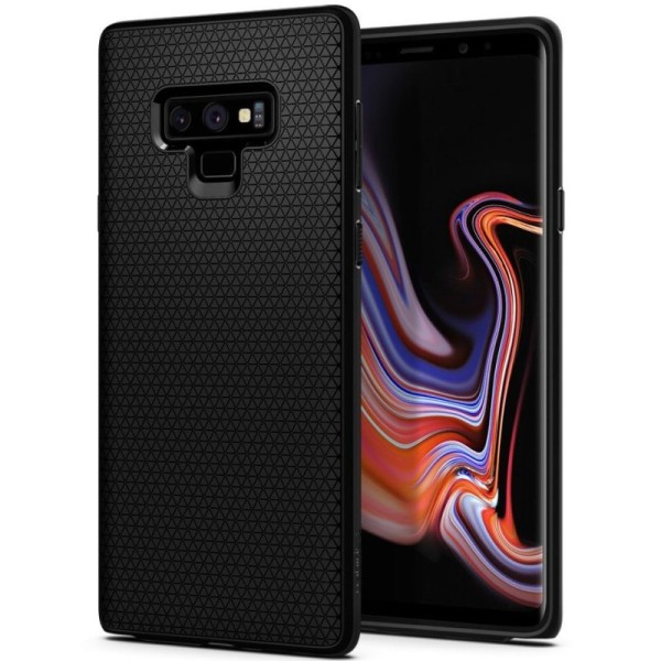 „Spigen“ Liquid Air dėklas - juodas (Galaxy Note 9)
