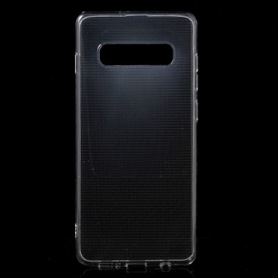Samsung Galaxy S10+ (G975) kieto silikono TPU skaidrus dėklas - nugarėlė / Priedai.lt