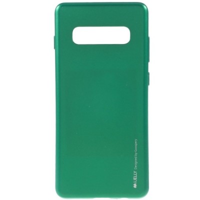 Samsung Galaxy S10+ (G975) Mercury žalias kieto silikono tpu dėklas - nugarėlė / Priedai.lt