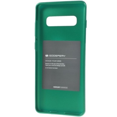 Samsung Galaxy S10+ (G975) Mercury žalias kieto silikono tpu dėklas - nugarėlė / Priedai.lt