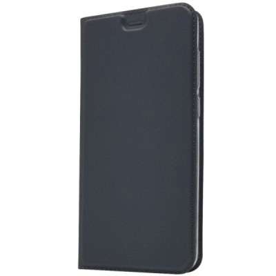 „Dux Ducis“ Skin serijos Nokia 5.1 Plus (2018) juodas odinis atverčiamas dėklas / Priedai.lt