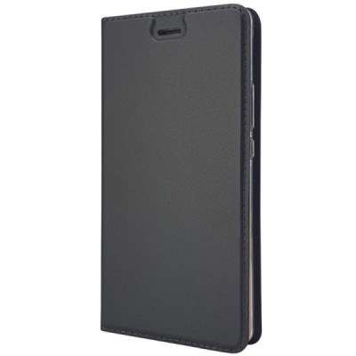 „Dux Ducis“ Skin serijos Huawei P9 Lite (Huawei Ascend P9 Lite, Huawei G9 Lite) juodas odinis atverčiamas dėklas / Priedai.lt