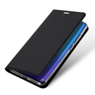 „Dux Ducis“ Skin serijos Huawei P30 Pro juodas odinis atverčiamas dėklas / Priedai.lt
