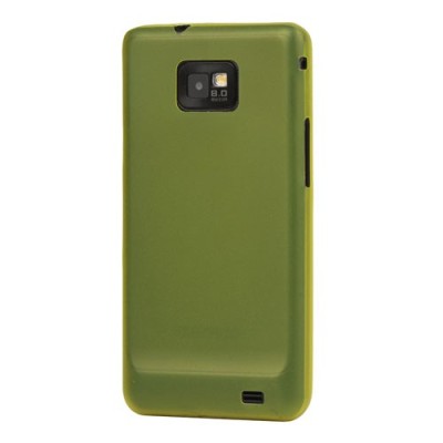Skaidrus/geltonas Samsung Galaxy S2 TPU dėklas / Priedai.lt