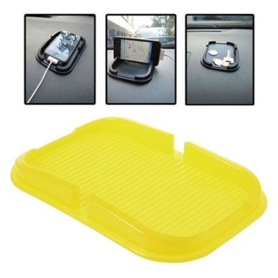 Geltonas Anti-Slip Pad automobilinis kilimėlis, laikiklis (S dydis) / Priedai.lt