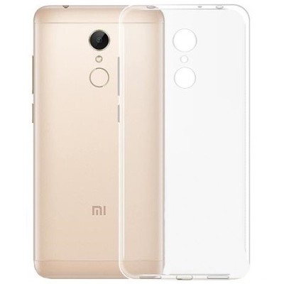 Xiaomi Redmi 5 skaidrus (permatomas) silikoninis TPU ploniausias pasaulyje dėklas / Priedai.lt