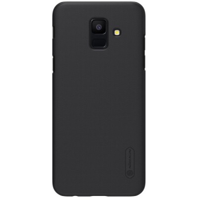 Nillkin Frosted Shield Samsung Galaxy A6 2018 (A600F) juodas plastikinis dėklas / Priedai.lt