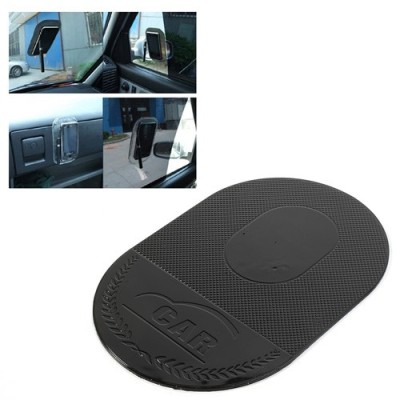 Sticky pad juodas automobilinis silikoninis lipnus nano anti slip kilimėlis (XL dydis) / Priedai.lt