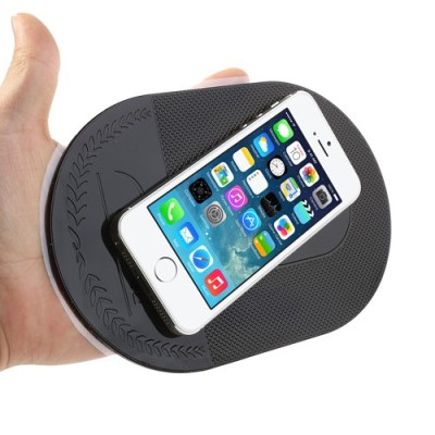 Sticky pad juodas automobilinis silikoninis lipnus nano anti slip kilimėlis (XL dydis) / Priedai.lt
