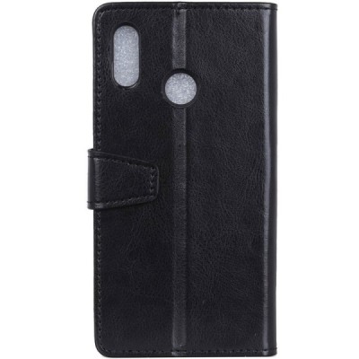 Xiaomi Redmi S2 (Redmi Y2) atverčiamas juodas odinis dėklas - piniginė / Priedai.lt