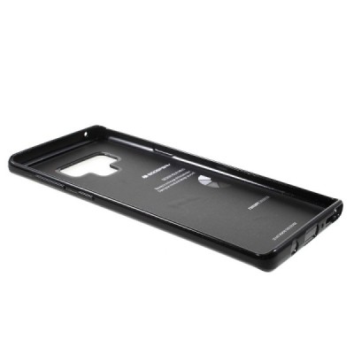 Samsung Galaxy Note 9 (N960F) Mercury juodas kieto silikono tpu dėklas - nugarėlė / Priedai.lt