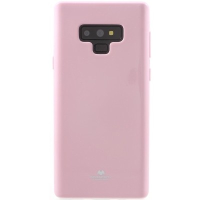 Samsung Galaxy Note 9 (N960F) Mercury šviesiai rožinis kieto silikono tpu dėklas - nugarėlė / Priedai.lt