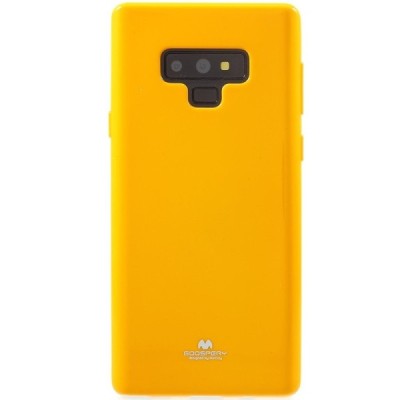 Samsung Galaxy Note 9 (N960F) Mercury geltonas kieto silikono tpu dėklas - nugarėlė / Priedai.lt