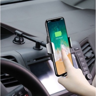 „Baseus“ automobilinis telefono laikiklis (kroviklis) - juodas / Priedai.lt