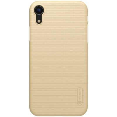 Nillkin Frosted Shield Apple iPhone Xr auksinis plastikinis dėklas / Priedai.lt