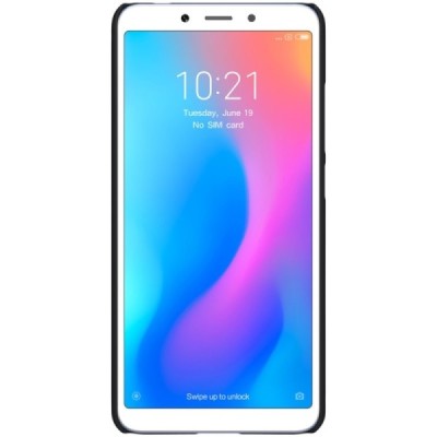 Xiaomi Redmi 6 Nillkin Frosted Shield juodas plastikinis dėklas / Priedai.lt