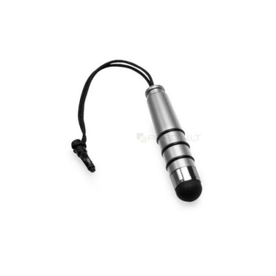 Sidabrinis metalinis mini liestukas (angl. mini Stylus Pen) / Priedai.lt