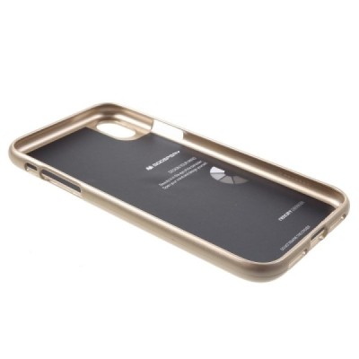 Apple iPhone Xr Mercury auksinis kieto silikono TPU dėklas - nugarėlė / Priedai.lt
