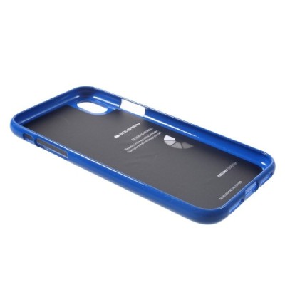Apple iPhone Xr Mercury tamsiai mėlynas kieto silikono TPU dėklas - nugarėlė / Priedai.lt