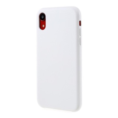 Apple iPhone Xr Shell kieto silikono TPU baltas dėklas - nugarėlė | Priedai.lt