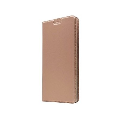 „Dux Ducis“ Skin serijos Sony Xperia XZ3 rožinis odinis atverčiamas dėklas / Priedai.lt