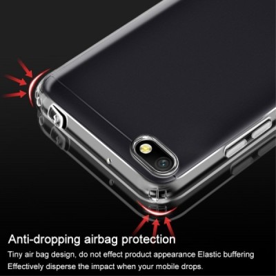 Xiaomi Redmi 6A kieto silikono TPU skaidrus dėklas - nugarėlė / Priedai.lt