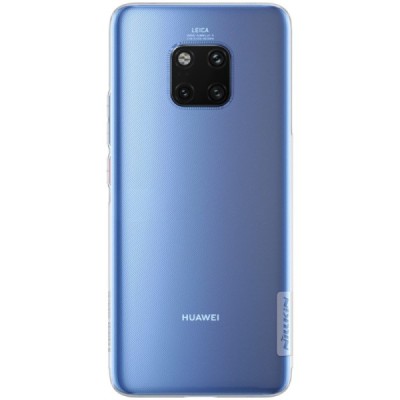 Huawei Mate 20 Pro Nillkin Nature plonas skaidrus (permatomas) silikoninis TPU bespalvis dėklas / Priedai.lt