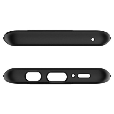 „Spigen“ Thin Fit 360 plastikinis Samsung Galaxy S9 (G960) juodas dėklas - nugarėlė + apsauginis ekrano stiklas / Priedai.lt