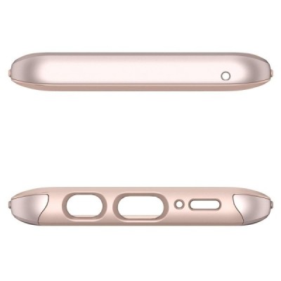 „Spigen“ Neo Hybrid sustiprintos apsaugos Samsung Galaxy S9 (G960) rožinis kieto silikono (TPU) ir plastiko dėklas / Priedai.lt