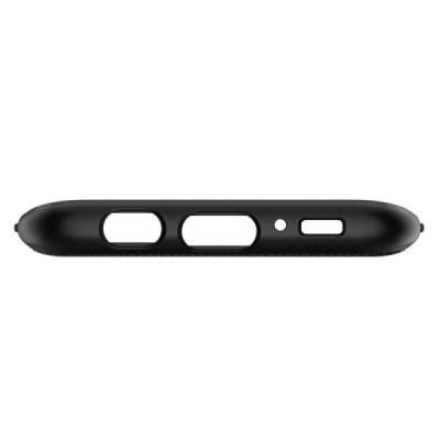 „Spigen“ Liquid Air Samsung Galaxy S8+ (G955) juodas kieto silikono dėklas / Priedai.lt