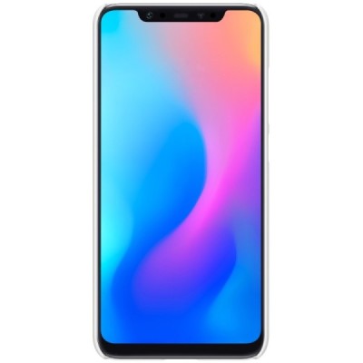 Xiaomi Mi 8 Nillkin Frosted Shield baltas plastikinis dėklas / Priedai.lt
