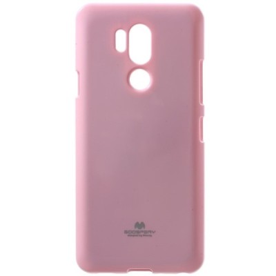 LG G7 ThinQ šviesiai rožinis Mercury kieto silikono (TPU) dėklas / Priedai.lt