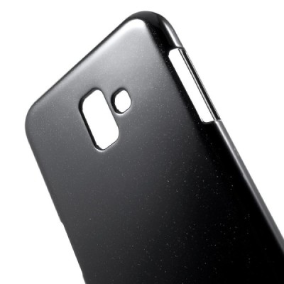 Samsung Galaxy J6+ 2018 (J610) Mercury juodas kieto silikono tpu dėklas - nugarėlė / Priedai.lt