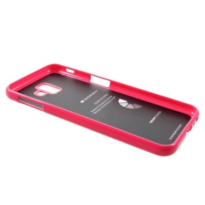 Samsung Galaxy J6+ 2018 (J610) Mercury tamsiai rožinis kieto silikono tpu dėklas - nugarėlė / Priedai.lt
