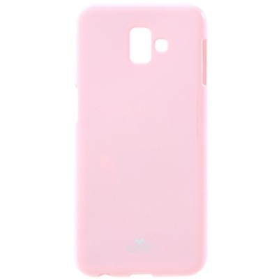 Samsung Galaxy J6+ 2018 (J610) Mercury šviesiai rožinis kieto silikono tpu dėklas - nugarėlė / Priedai.lt