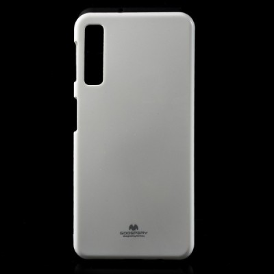 Samsung Galaxy A7 2018 (A750) Mercury baltas kieto silikono (TPU) dėklas / Priedai.lt