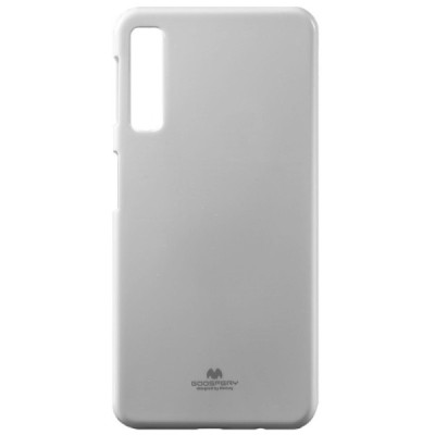 Samsung Galaxy A7 2018 (A750) Mercury baltas kieto silikono (TPU) dėklas / Priedai.lt