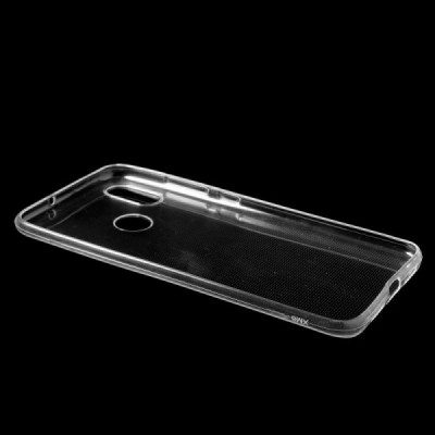 Xiaomi Mi 8 skaidrus (permatomas) silikoninis TPU ploniausias pasaulyje dėklas / Priedai.lt