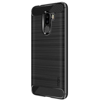 Xiaomi Pocophone F1 „Mofi“ Carbon kieto silikono TPU juodas dėklas - nugarėlė / Priedai.lt