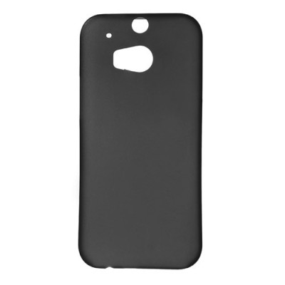 Ploniausias pasaulyje HTC One M8 juodas plastikinis dėklas / Priedai.lt