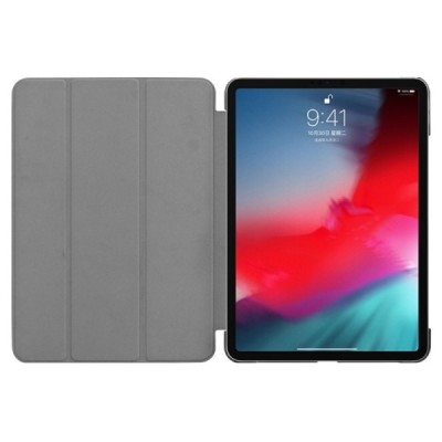 Apple iPad Pro 11 (2018, 1-os kartos) atverčiamas juodas odinis dėklas - knygutė | Priedai.lt